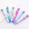 Ballpoint Pens 20 pcs Flamingo Unicorn 6 Color Creative Handbook Special Student Office Stationery Wholesale 230130