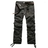 Men's Pants Spring Mens Cargo Military Men Trousers Casual Cotton Loose Tactical Multi-Pocket Army Pantalon Militaire Homme