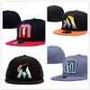 Cappellini alla moda Lettera Hip Hop Cappelli taglia Cappellini da baseball Visiera piatta per adulti per uomo Donna completamente chiusa