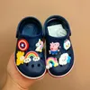 Kids Slipper Croc Cartoon Summer Designer New Trend Boys and Girls Universal Sandals Baby Outdoor For Children Beach Slippers 4 # LG B7QR #