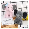 Favor Favor Favor Originals Express Express Plush Toys Elephant Humphrey Soft Byled Animal Doll For Kids Birthday Day Drop Deliv Dhnrf