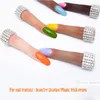 Good Display Mannequin torso Bendable Silicone Finger Model With Joint Flexible For Nail Training or Ring Display