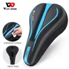 Saddles WEST BIKING Saddle Sile Foam Sponge Bicycle Cushion Soft Thickened MTB Bike Seat Cover 0130