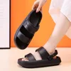 Sandali Piattaforma Donna Antiscivolo Stringate Leggere Suola Morbida Scarpe Donna Piatte Scarpe Donna Impermeabili Spiaggia Esterno EVA Estate