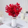 Decorative Flowers Gypsophila Silk Artificial High Quality Babies Breath Fake Plants Bride Bouquet DIY Christmas Home Wedding Decoration