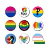 Party Favor 4.4x4.4cm Tinplate Rainbow Badge Supplies LGBT Brooch LGBTQ Stuff Accessories FHL455Wll Drop Delivery Home Garden Festive DHWBL