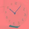 Duvar Saatleri Modern Sözleşmeli Saat İskandinav Salonu Yaratıcı Yatak Odası Ev Dijital Reloj De Pared Saat