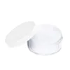 Bouteilles De Stockage 50ml En Plastique Vide Poudre En Vrac Boîte Réutilisable Portable Voyage Pot Avec Tamis Cosmétique Maquillage Pot Conteneur Tamis Blanc Cap