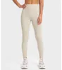 LU-362 Hög elastisk yogalaggings Gymkläder som kör fitness Slim Sports Tights Women Pants