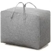 Storage Bags Clothes Bag With Zipper And Handle 84L Large Capacity Linen Duvet Breathable Foldable Space Saving Luggage