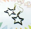 Dangle Earrings Anime Bizarre Adventure Cosplay Makeup Pentagramフックドロップイヤリング耳のジュエリー女性の女の子のためのコレクション