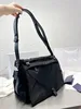 Borsa a tracolla casual Borsa a tracolla bifacciale Borsa a tracolla singola di marca da donna stilista Borsa a mano nera Design a conchiglia Top di qualità in nylon