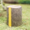 Lighting Stump Imitating Wood Original Ecological Grain Lamp Outdoor Lawn Garden Villa