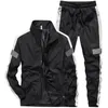 Tute da uomo Completi Tuta da uomo Abbigliamento sportivo Jogger Primavera Tuta da uomo Street Hip Hop Set da 2 pezzi Palestra Fitness Tuta sportiva Abbigliamento da uomo 230130