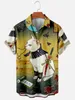 Men's Casual Shirts Trend Harajuku Japanese Retro Style Spring/Summer Short Sleeve Shirt Chest Pocket Design Fashion Buttons 1 230130