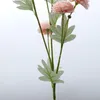 Decorative Flowers 1pc Carnation Artificial Flower Branch For DIY Home Floral Arrangement Ornament Wedding Party Decor Fake