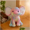 Favor de festas UPS Bedtime Express Plush Toys Elephant Humphrey de pelúcia boneca de animais macia para crianças Diretor Drop HO DHYH1