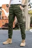 Men's Pants Men 2023 Casual Cargo Mens Military Tactical Joggers High Quality Male Multi-Pocket Black Army Cotton Trousers 40