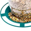 Other Bird Supplies Waterproof Gazebo Hanging Wild Feeder Outdoor Container With Hang Rope Feeding House Type Aves Decor 230130