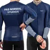 Ensembles 2023 PNS printemps automne hommes à manches longues cyclisme vêtements équipe maillot pantalon ensemble PAS NORMAL STUDIOS Z230130