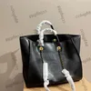 Womne Designer Real Leather Beach 쇼핑 가방 Deauville 클러치 체인 핸들 토트 블랙 골드 실버 금속 하드웨어 Matelasse Crossbody 어깨 핸드백 37cm