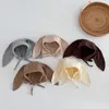 Hair Accessories Soft Cotton Baby Hat With Ear Korea Style Born Kids Beanie Infant Bonnet Cap Spring Autumn Adjustable Child Caps