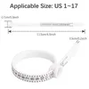 Wedding Rings Ring Sizer Measure With Magnifier Finger Gauge Genuine Coil Sizing Tools Accessory#p3