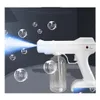 Party Favor Wireless Charging Spray Gun 800Ml Disinfection Hand Sanitizer Handheld Blue Nano Portable Electric Atomizing Hine Drop D Dh1Uh