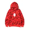 BAPE HOUDIES MENS CAMOUFLAGE WOMENS Fashion Hooded Sweatshirts Men Casual Hoodie Stylish Reflective Long Sleeve Street Style grafisk tröja