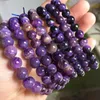 Strand Natural Charoite Beads Bracelet Stone Diy Jewelry For Woman Gift Ohlosale! Бисерные пряди