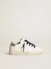 Golden Goosee Italia Brand Baby Boy Girl Sneakers Golden Super Ball Star Supere Classic White White Leather Dooldd Irtyd eSignerc Hildrenk Ids UpeStarc Asuals Ho