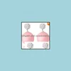 Слушание наборов люстры для женщин -девочек двойные большие сияющие жемчужные серьги с маленькими хрустальными конфетками с серьгами капля де дхзен