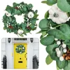 Dekorativa blommor DIY Bröllopslayning Spis skörd Heminredning Gröna växter Växtdekoration Garland kransar