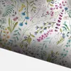 Bakgrundsbilder Floral Peel och Stick Wallpaper Multifärg Självhäftande väggpapper avtagbar inredning för hem sovrum väggar dörrar trappor