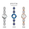 Montres-bracelets Top montre pour femme en acier inoxydable complet diamant Original dame poignet Rose Bracelet étanche Quartz femmes