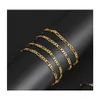 Kedjor Pretty Gold Necklace 18K Color Twisted Classic Halsband Partihandel Diy Long Chain Drop Leverans smycken h￤ngen Dhbyo