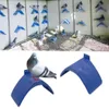 Gaiolas de pássaros 10 PCs House Parrots Plastic Rest Stand Placa Morada de Polas de Polas de Polas Supples 230130