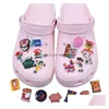 Pièces de chaussures Accessoires Croc Clog Charms Random Mix Modèle Pvc Décoration Pour Bracelet Drop Delivery Chaussures Dhcbn