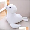 Gevulde Pluche Dieren 35Cm Leuke Zeeleeuw Speelgoed Zacht Kussen Kawaii Cartoon Dier Seal Pop Voor Kinderen Mooie Kinderen gift La101 Drop Dhf3W