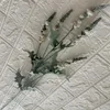 Fleurs décoratives arrangement de fleurs en soie artificielle accessoires de photographie de mariage maison salon jardin El herbe poilue décor de plantes vertes