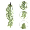 Fleurs décoratives Vigne suspendue artificielle Fakevines Garland Eucalyptus Leavesgreenery Plantas Artificiales Decorativas Greendecorative