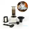 350ml New Filter Glass Espresso Coffee Maker Portable Cafe French Press CafeCoffee Pot For AeroPress Machine T200111