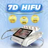 2023 7D HIFU focused ultrasound skin tightening lifting facial lift machine anti-wrinkle removal slimming beauty equipment free shipment logo customization.