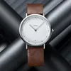 ساعة Wristwatches Simple Quartz Quartz Men's Watch Trandy Trendy ذات النطاق العربي الصغير المكون من 2 دنو