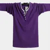 Camisetas masculinas de outono Men camise