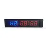 Relógios de parede amplamente utilizados 6digits Displaysuper Bloche Ritch Clock