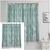 Curtain Solid Curtains Color Shower Solar Snap On Liner Smart Sheer Insulating Small