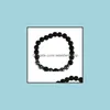 Brins de perles Bracelets de perles Hommes Bijoux Naturel Tibétain Chakra Pierre Diffuseur Bracelet Drop Delivery Dh0L8