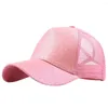 Ball Caps Trucker Plain Baseball Hüte Für Männer Frauen Casquette Visor Cap Unisex Glitter Hut Gorras Hombre