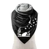 Sjaals sjaal vrouwen hijab designer kleding bandana mode winter paardenbloem afdrukken knop zachte wrap casual warme sjaals